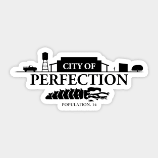 TREMORS 🐛 Perfection Nevada Skyline Sticker